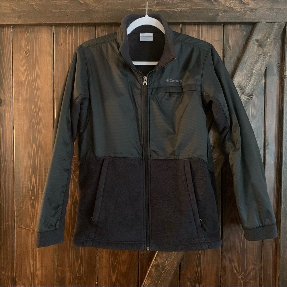 COLUMBIA Kids Jacket Black Size XL (18-20)